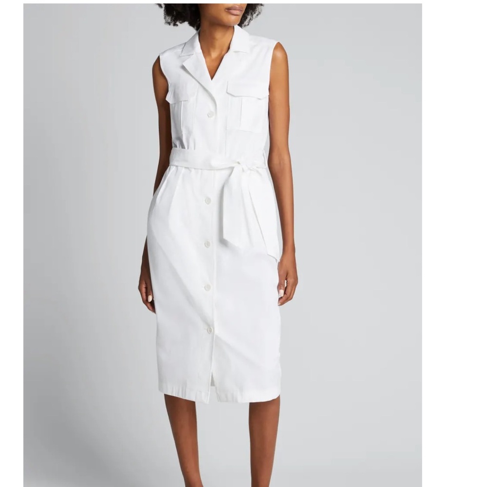 Max Mara  Belted Sleeveless Elica Trench Dress